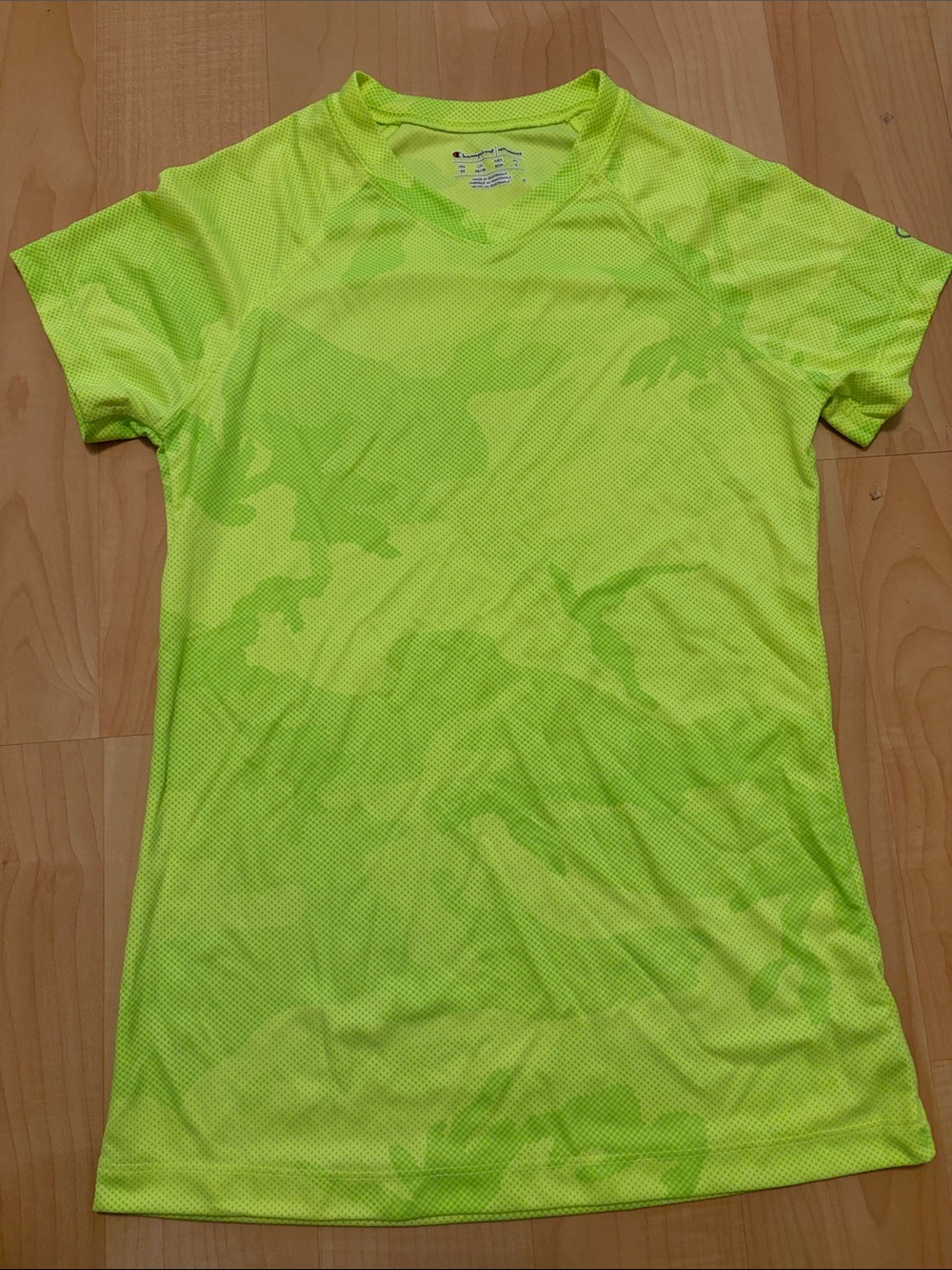 Women’s Champion Neon Yellow Athletic Top